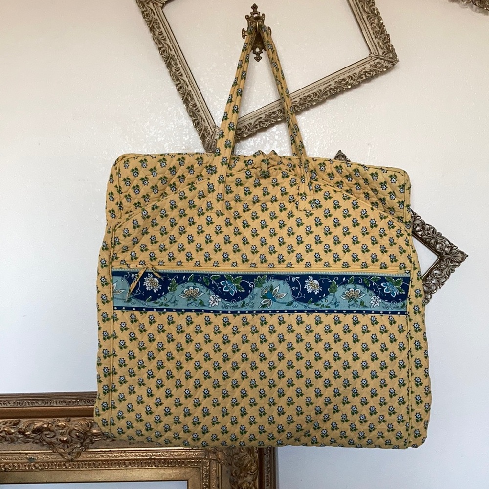 COPY - Quilted Garment Bag. Not a Vera Bradley.